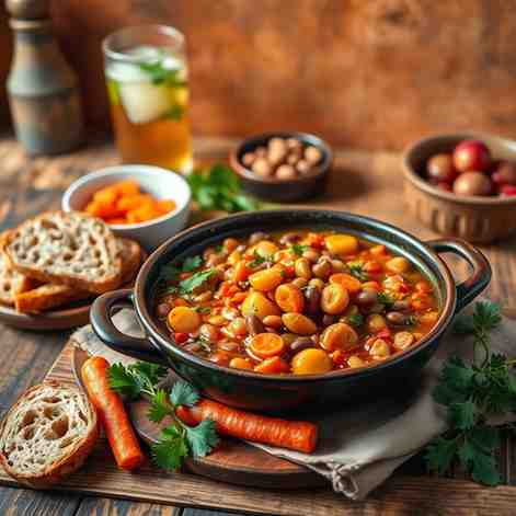 Likhobe - Bean Stew Recipe (Vegan & GF)
